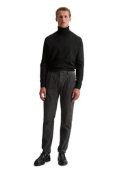 Cordhose Tapered Fit - 985-broken graphite - Grau