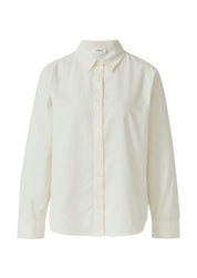 Cord-Bluse aus Baumwolle - 0402-WHITE - Weiß