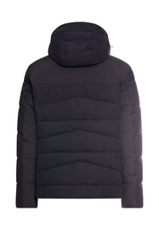 Steppjacke mit abnehmbarer Kapuze - 48-Dark Navy - Blau