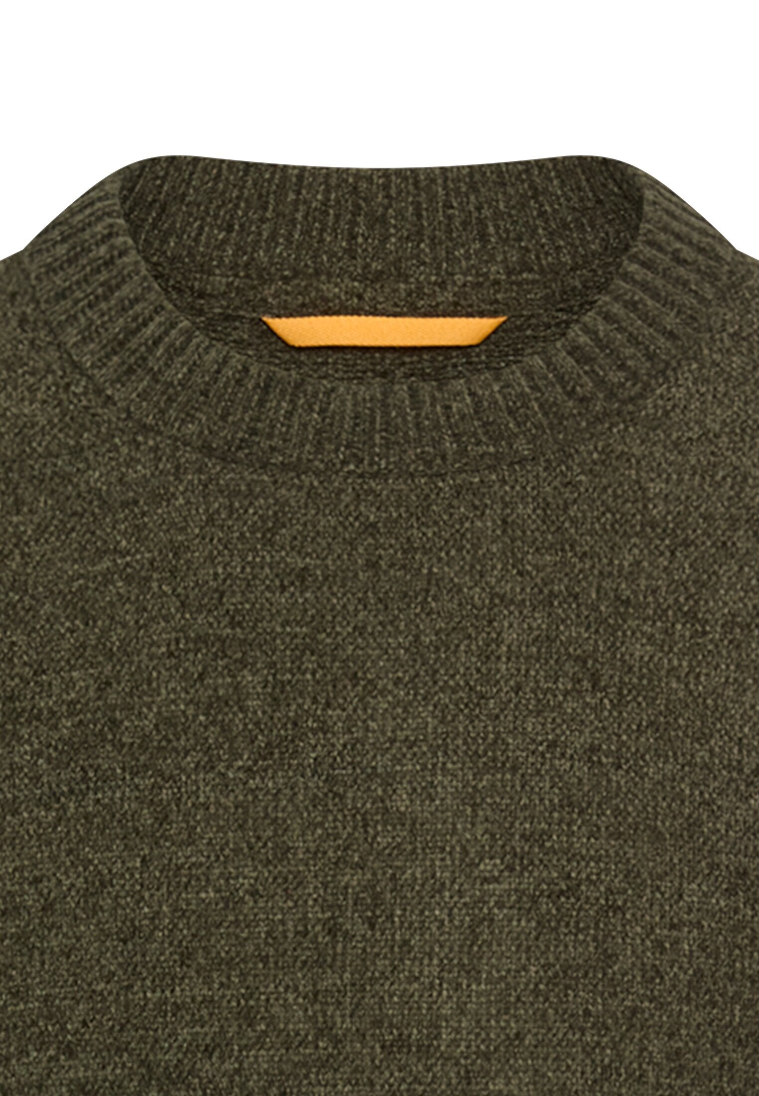 Strickpullover mit Rundhalsausschnitt - 37-Forest Green - Grün