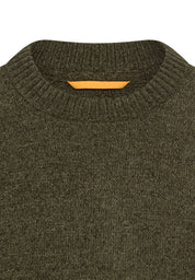 Strickpullover mit Rundhalsausschnitt - 37-Forest Green - Grün