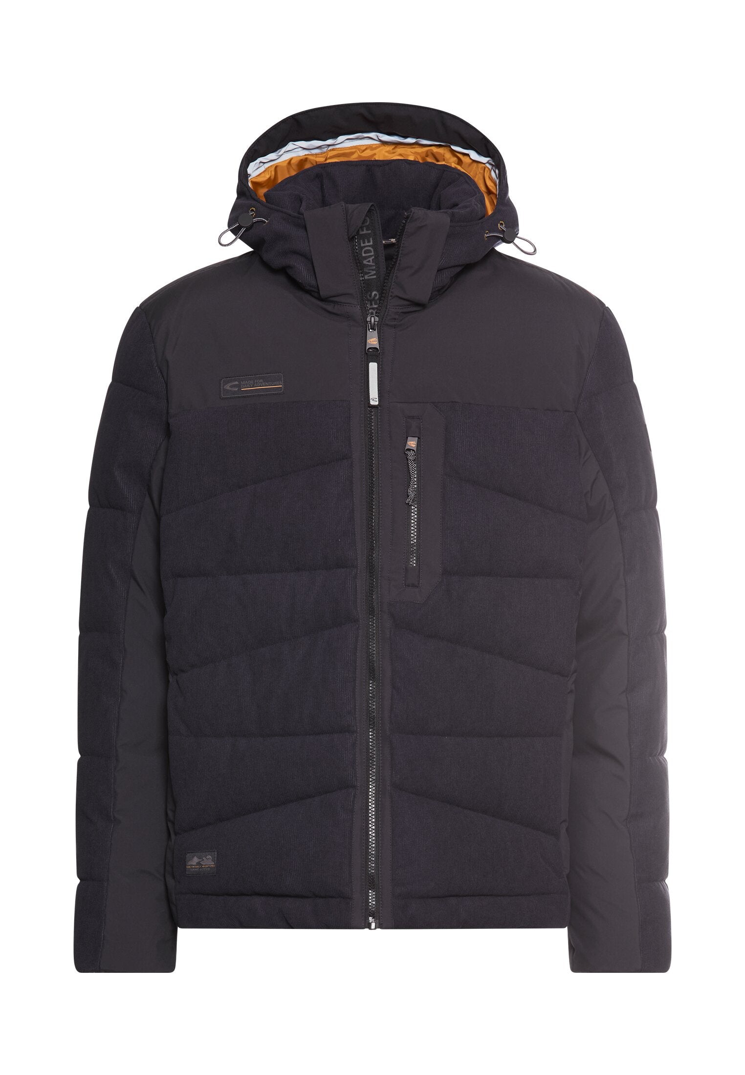 Steppjacke mit abnehmbarer Kapuze - 48-Dark Navy - Blau