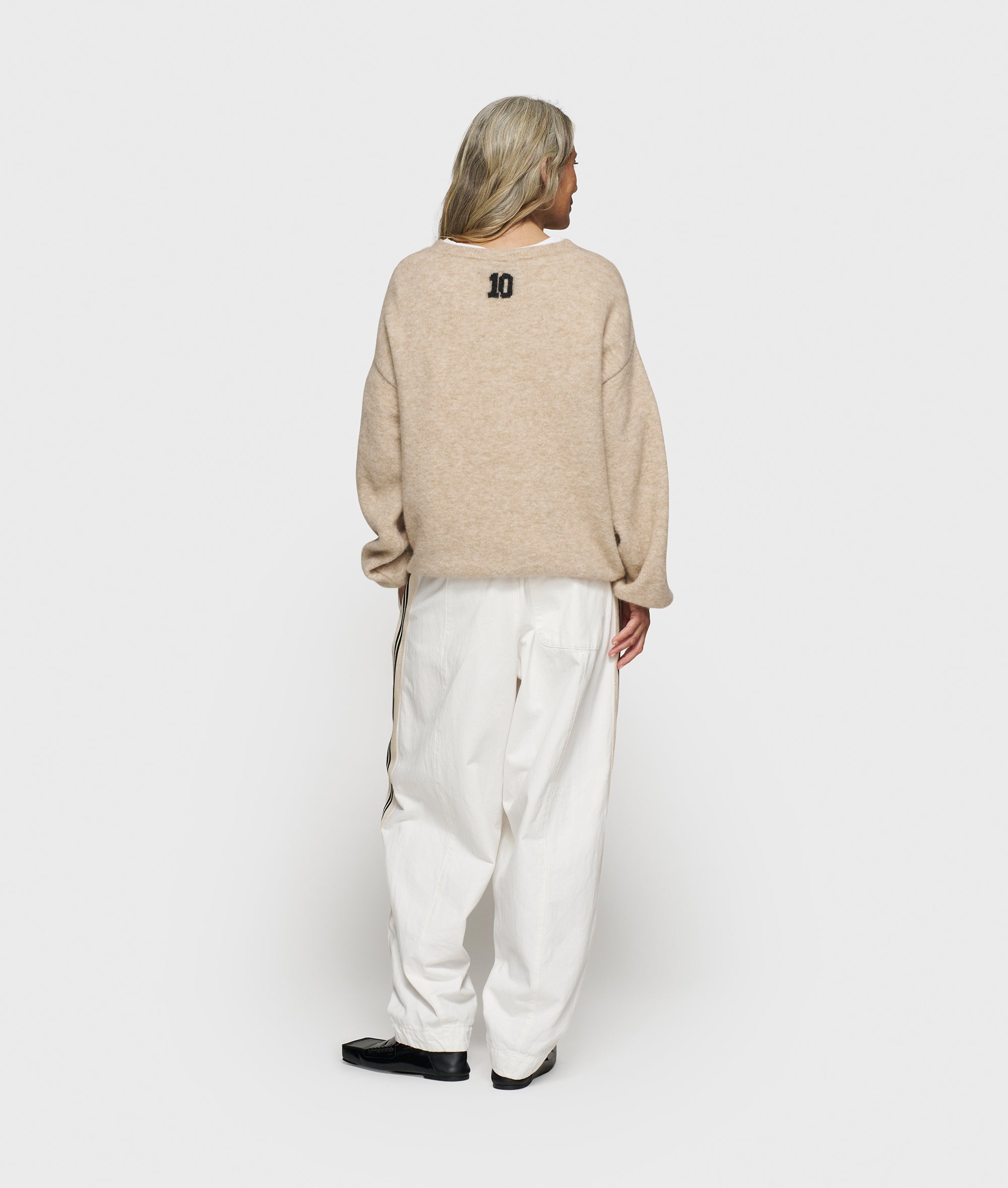 Sweater aus Woll-Mix - 1130-earth - Beige