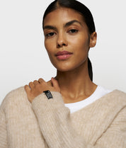 Strickpullover aus Woll-Mix - 1130-earth - Beige