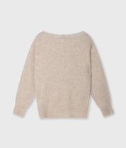 Strickpullover aus Woll-Mix - 1130-earth - Beige