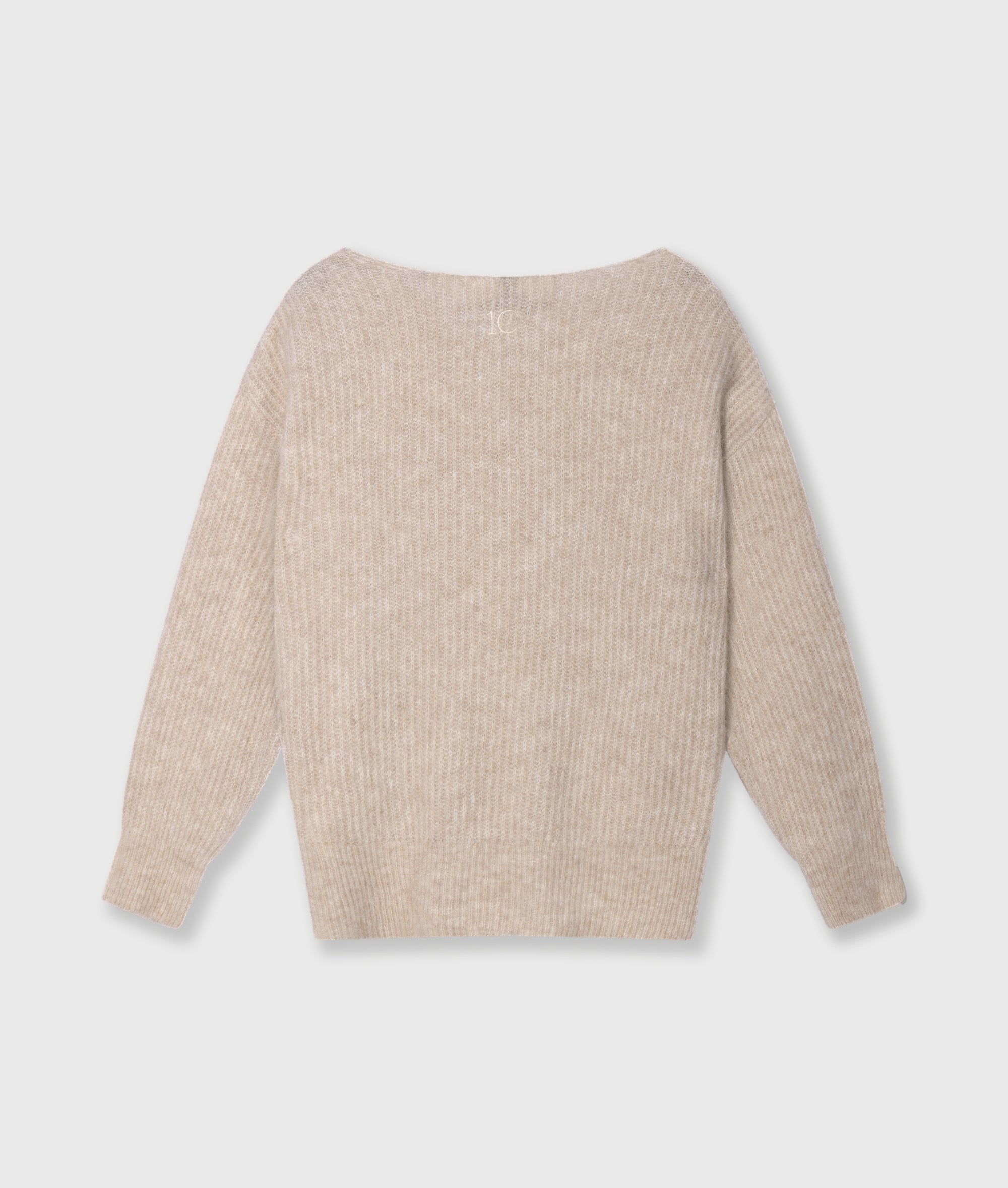 Strickpullover aus Woll-Mix - 1130-earth - Beige