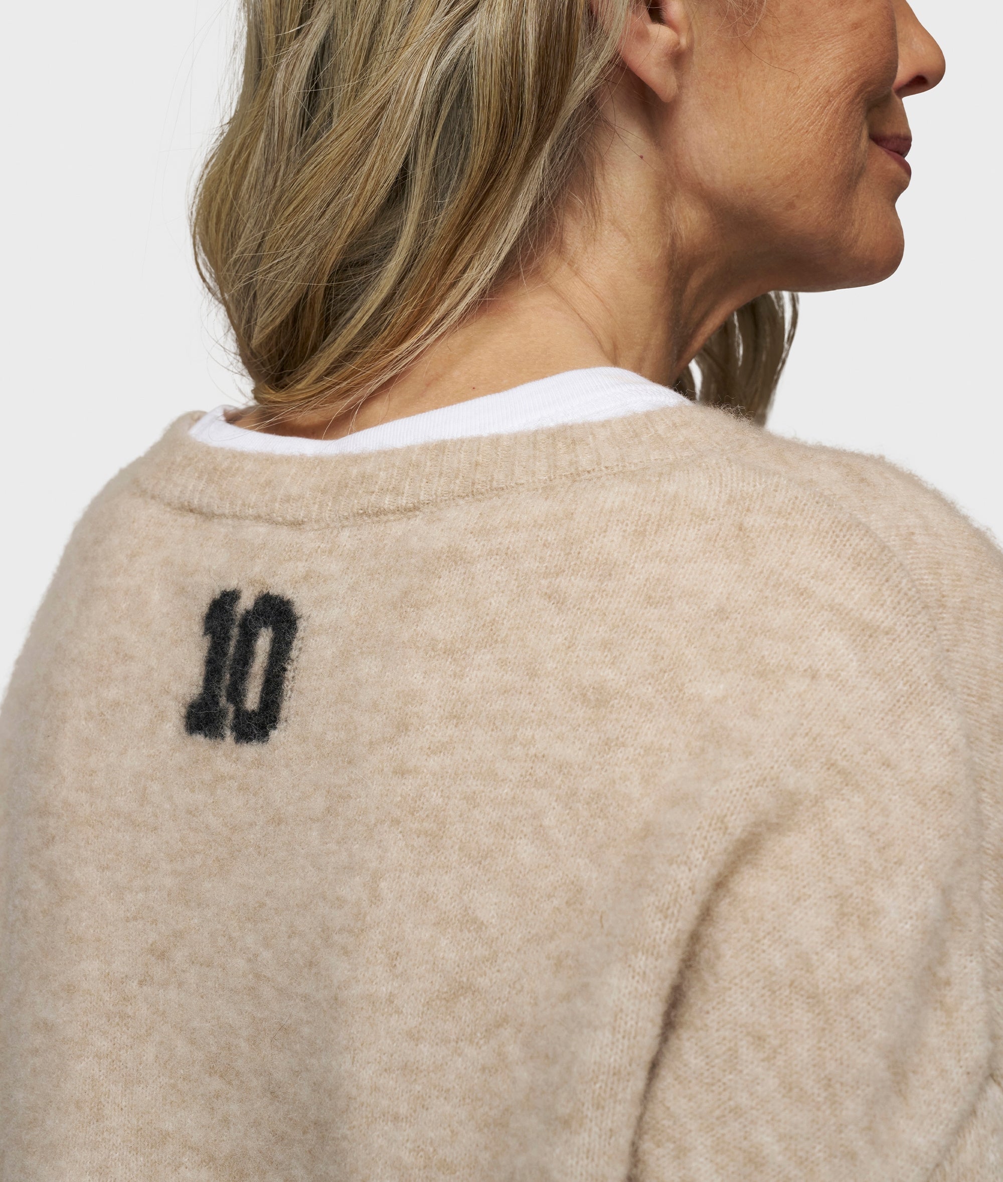 Sweater aus Woll-Mix - 1130-earth - Beige