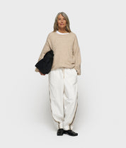 Sweater aus Woll-Mix - 1130-earth - Beige