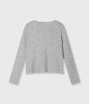Strickpullover aus Woll-Mix - 4001-light grey melee - Grau