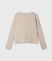 Strickpullover aus Woll-Mix - 1130-earth - Beige
