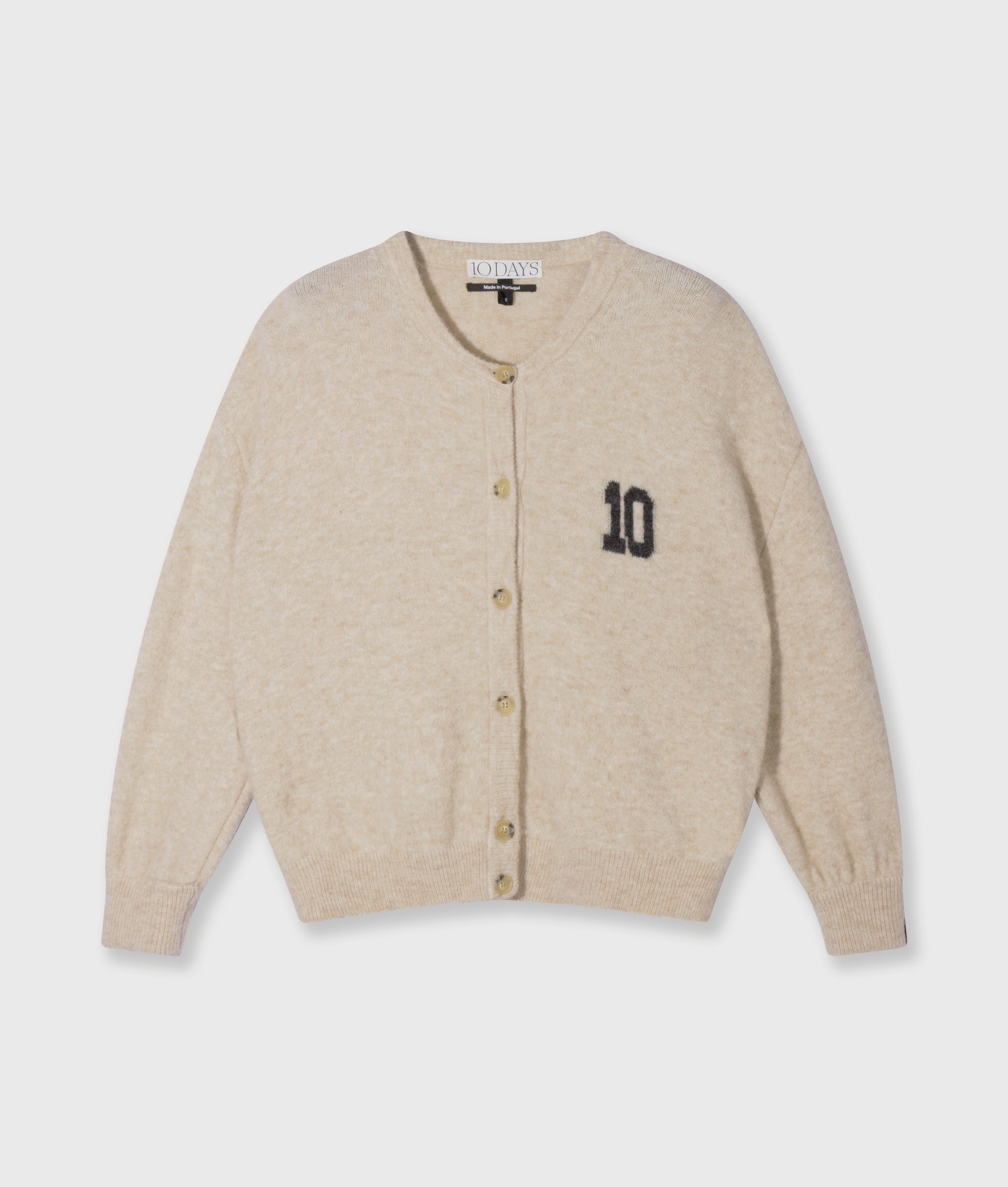 Cardigan aus Woll-Mix - 1130-earth - Beige