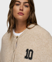 Cardigan aus Woll-Mix - 1130-earth - Beige