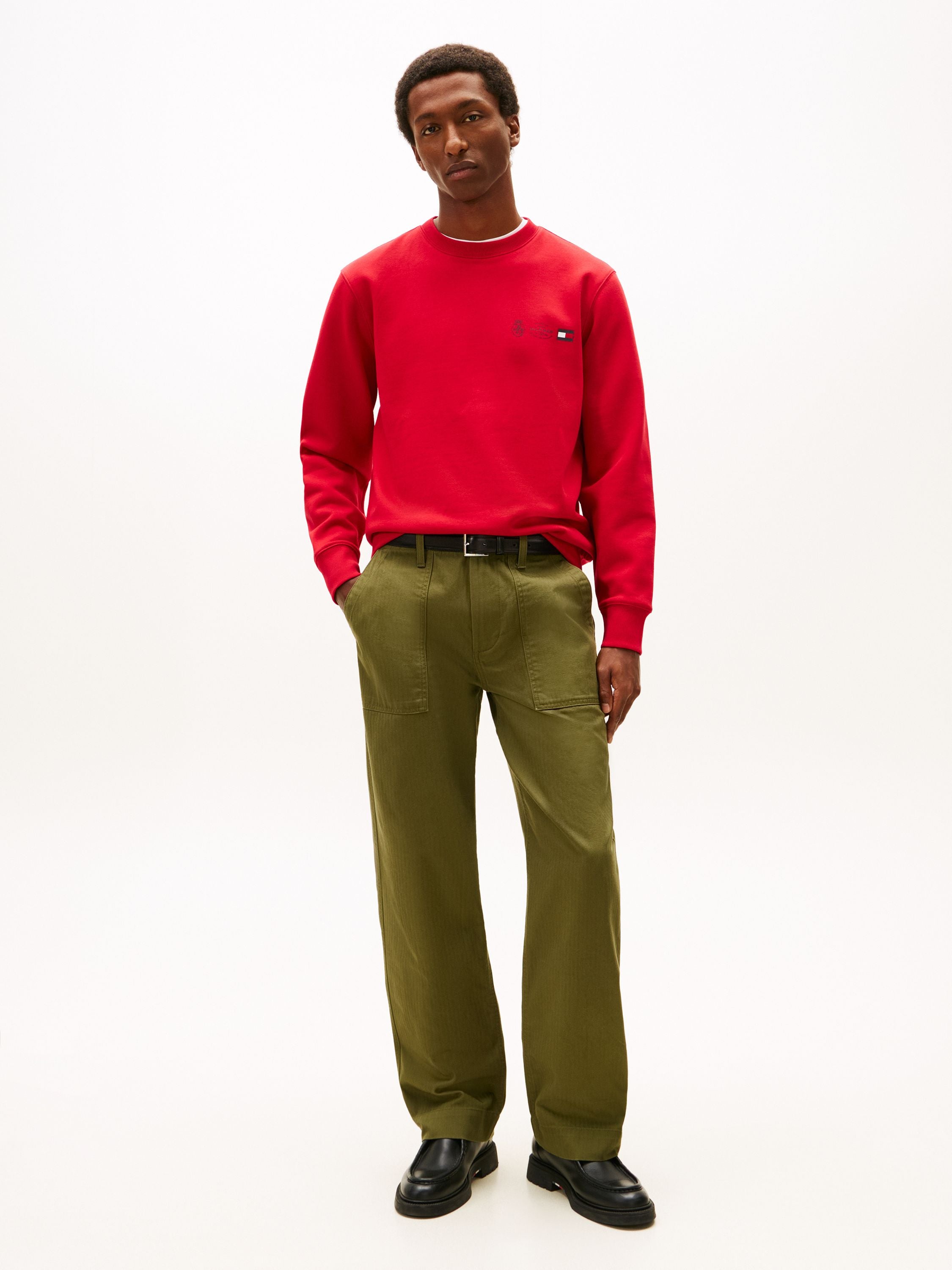Sweatpullover - XLD-RED - Rot