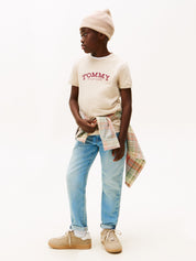 T-Shirt aus Baumwolle - ABY-BEIGE - Beige