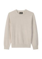 Strickpullover Regular Fit - 707-gray silk - Creme