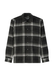 Overshirt aus Baumwolle - M94-multi/black - Schwarz