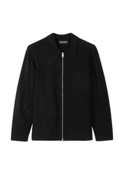 Overshirt-Strickjacke Regular Fit - 990-black - Schwarz