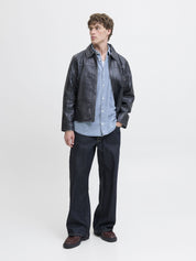 Jeanshemd aus Baumwolle - Medium Blue Denim - Blau