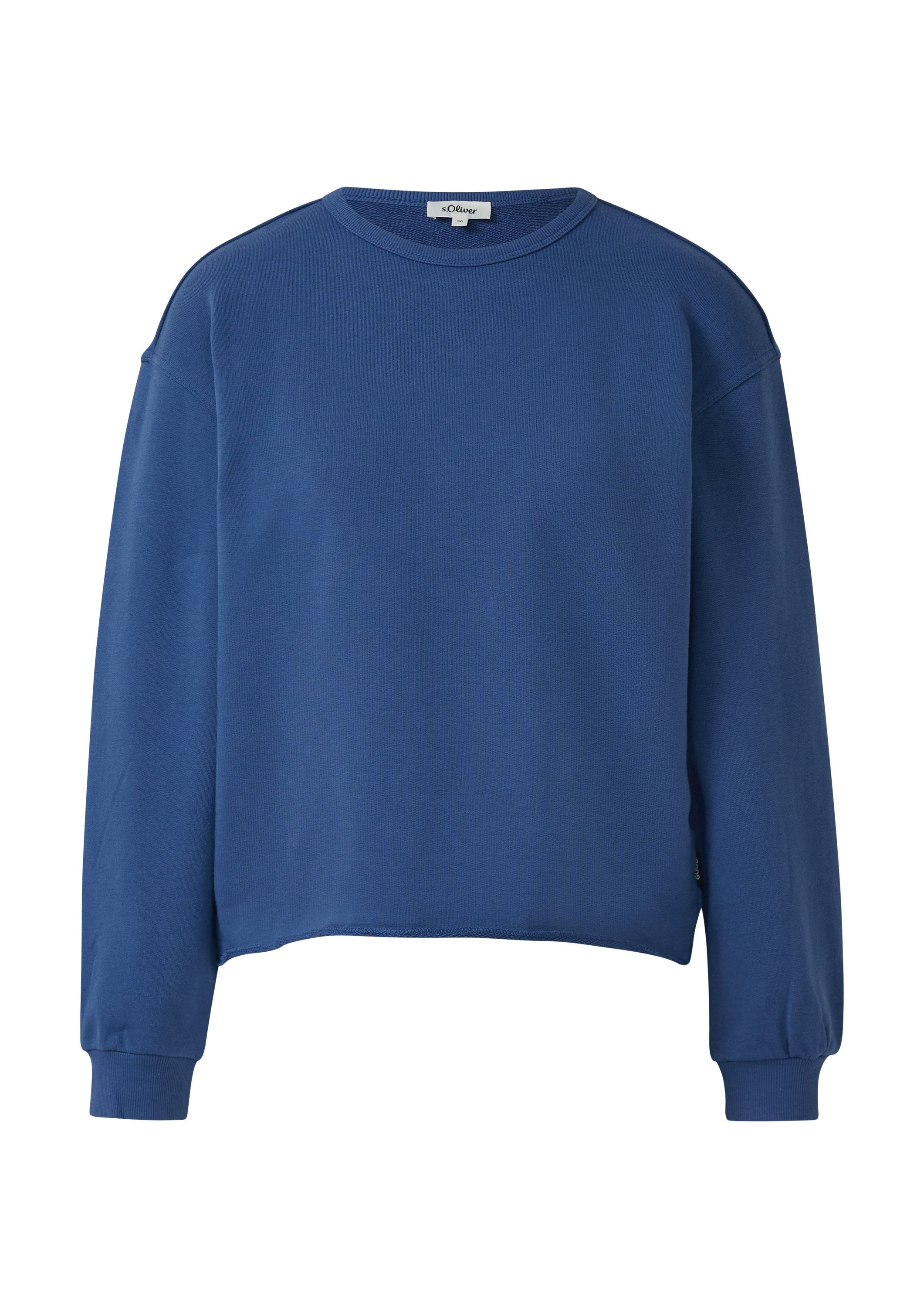 Sweatshirt Relaxed Fit - 5527-BLUE - Blau