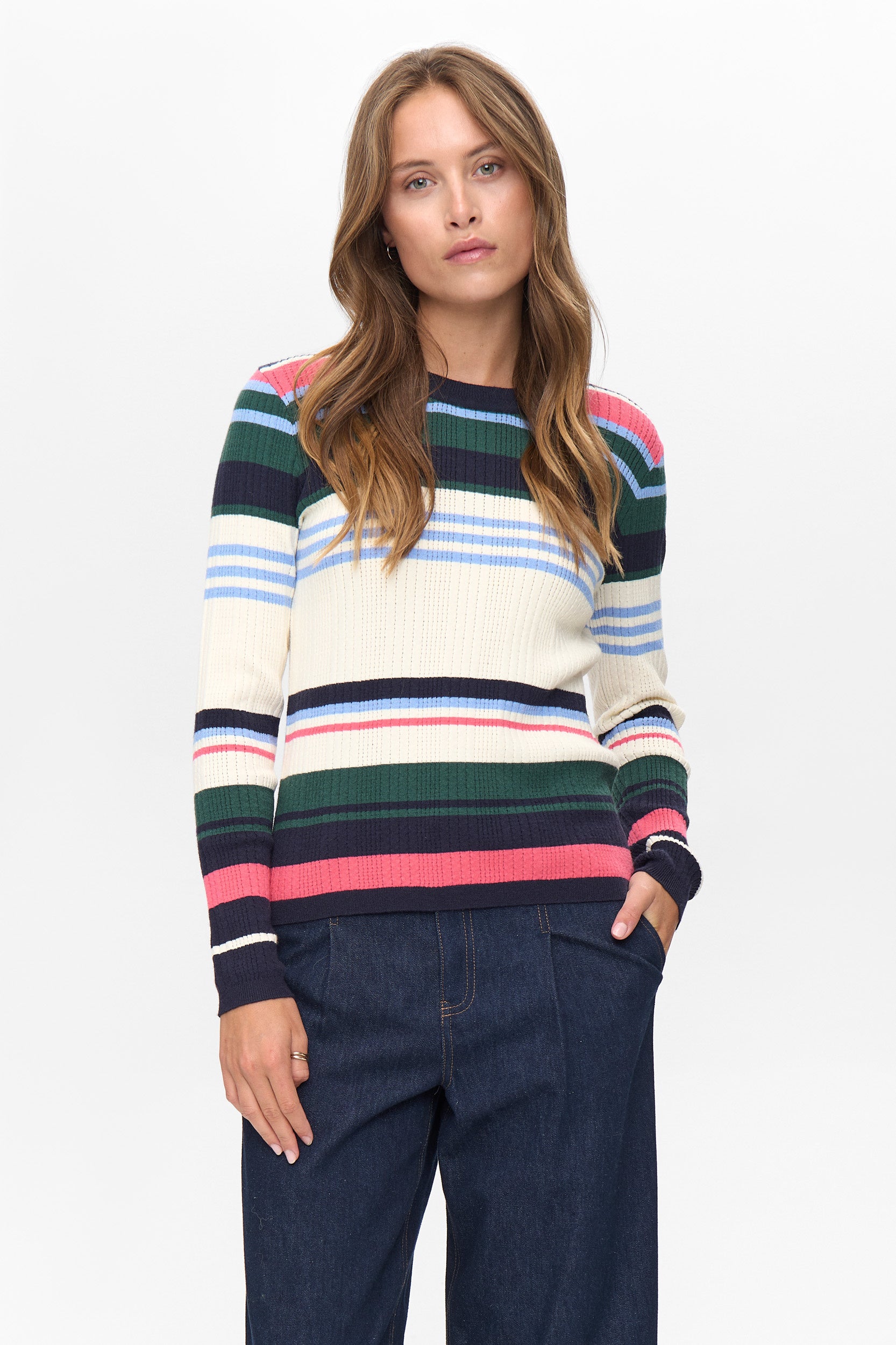 Strickpullover NUKITTI - 3038 - Mehrfarbig