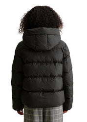 Steppjacke mit Kapuze - 0001-Black - Schwarz