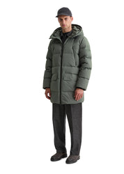 Daunenjacke mit Kapuze - 451-mangrove - Grün