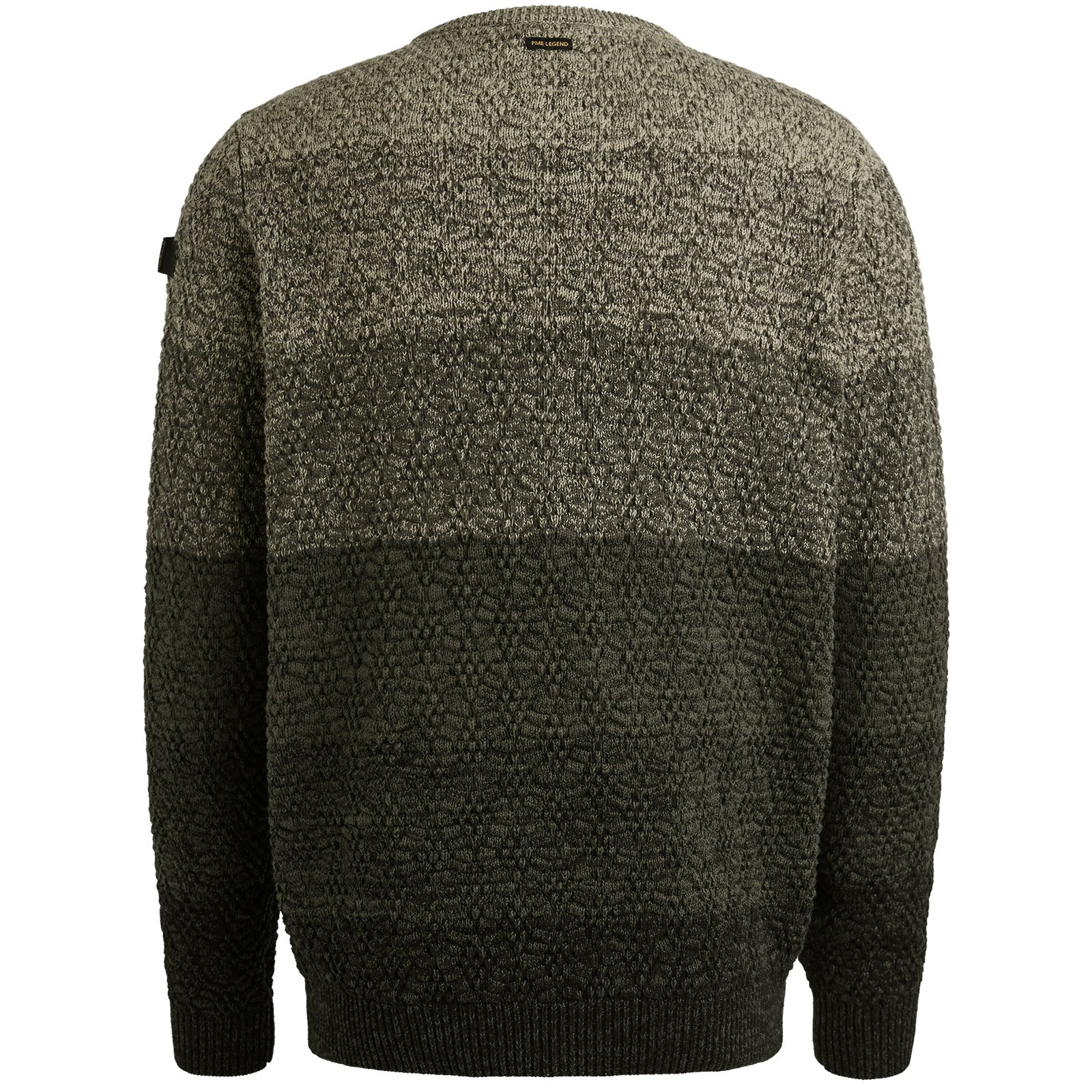 Strickpullover aus Baumwolle - 8039-Beluga - Grau