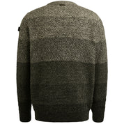 Strickpullover aus Baumwolle - 8039-Beluga - Grau