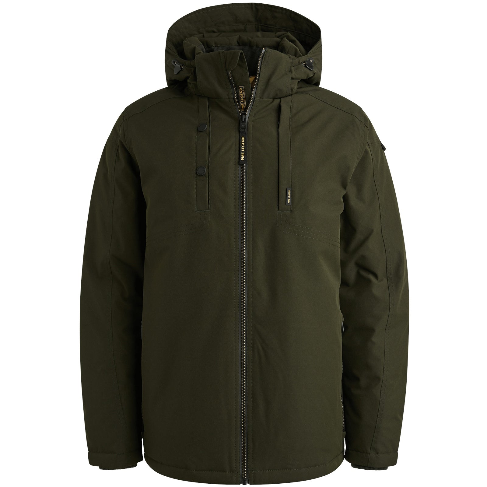 Steppjacke STEARPACKER mit Kapuze - 6154-Rosin - Khaki