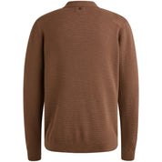 Strickpullover aus Baumwolle - 8203-Marron - Braun