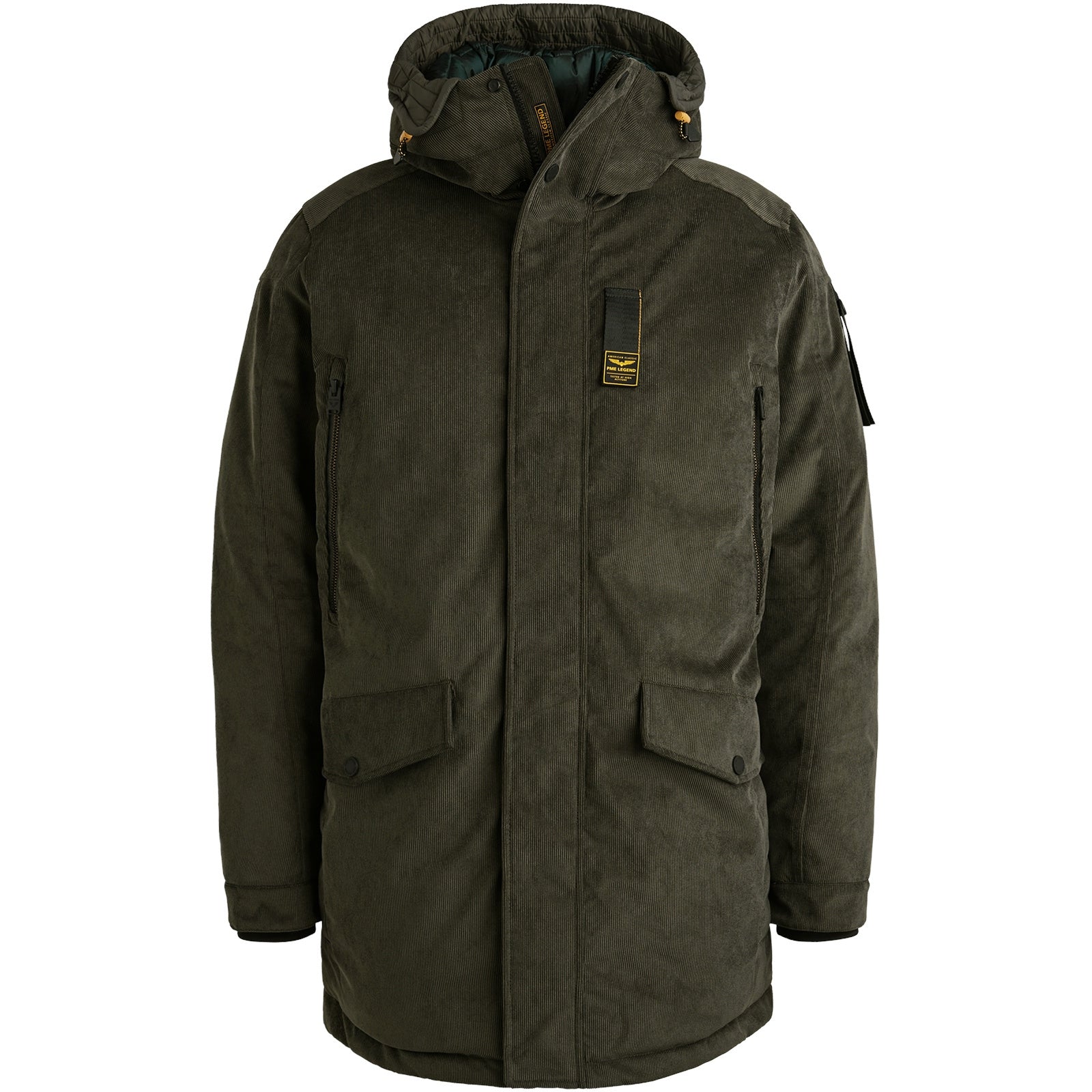 Cord-Parka ICE PILOT Regular Fit - 8039-Beluga - Khaki