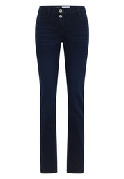 Jeans Slim Fit - 14437 blue black washed - Blau