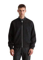 Bomberjacke aus Wollmix - 990-black - Schwarz