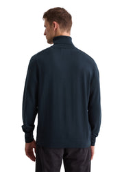 Strickpullover mit Turtleneck - 898-dark navy - Blau