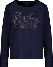 T-Shirt - 710 night sky - Blau