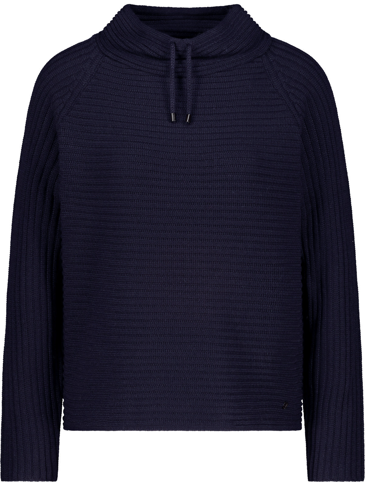 Strickpullover aus Baumwollmix - 710 night sky - Blau