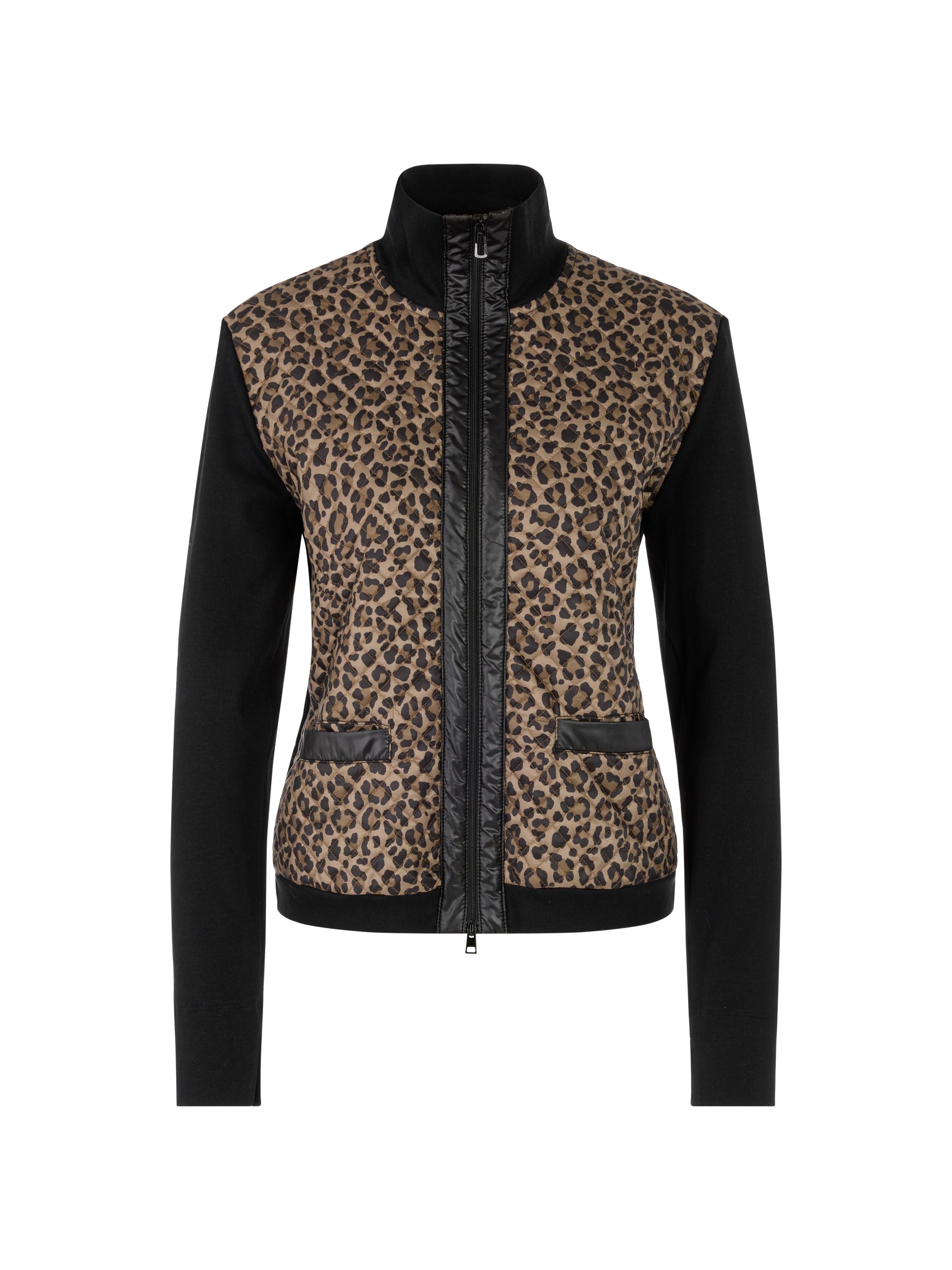 Steppjacke mit Stehkragen - 900 - Schwarz