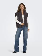 Teddyfell Weste - Seal Brown - Braun