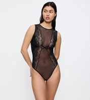 Body PALINE MOONLIGHT KISS - 0004 BLACK - Schwarz