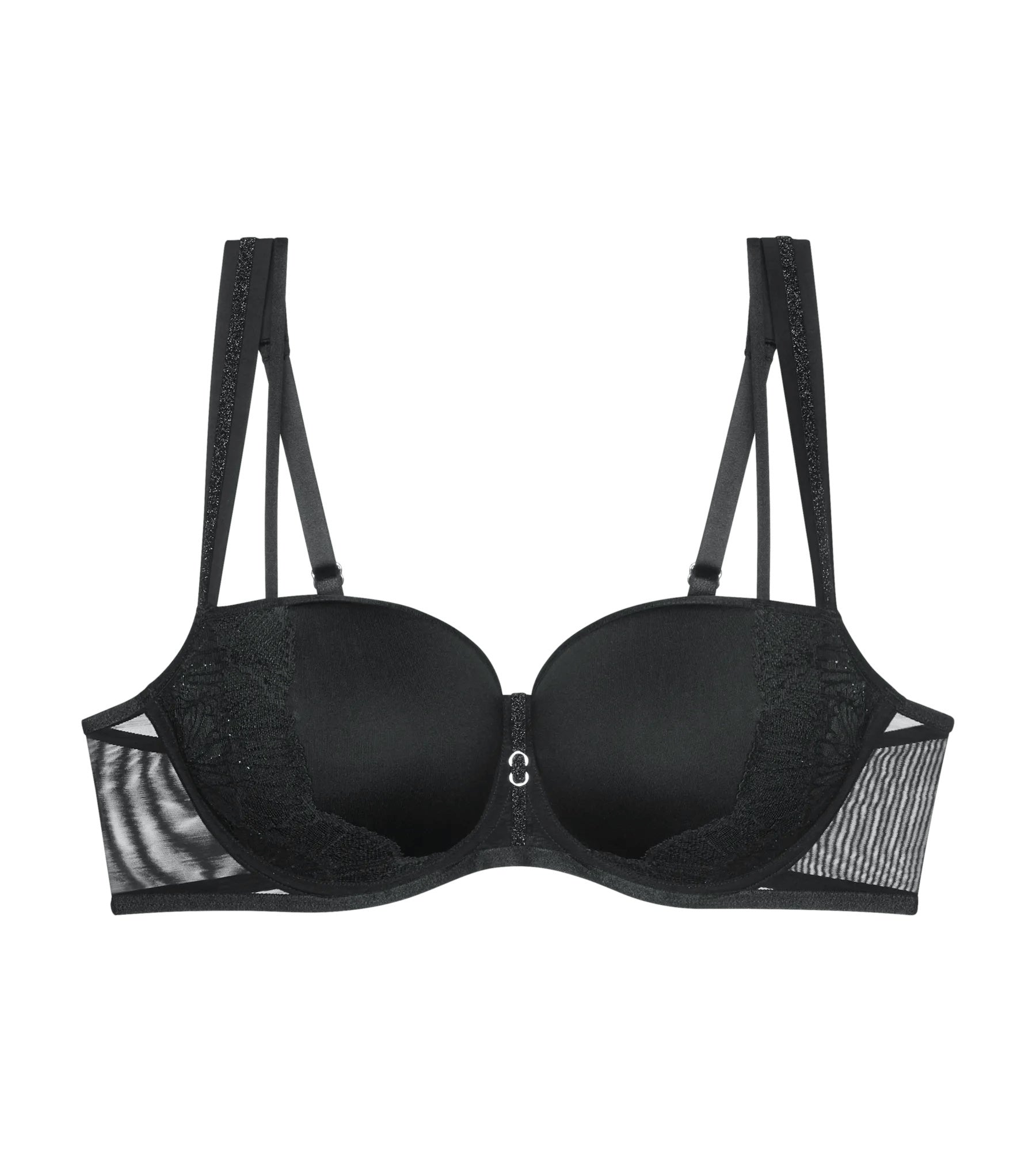 Spacer-BH PALINA MOONLIGHT KISS - 0004 BLACK - Schwarz