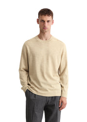 Strickpullover aus Schurwolle - 111-pure cashmere - Beige