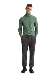 Strickpullover mit Turtleneck - 469-nottingham forest - Grün