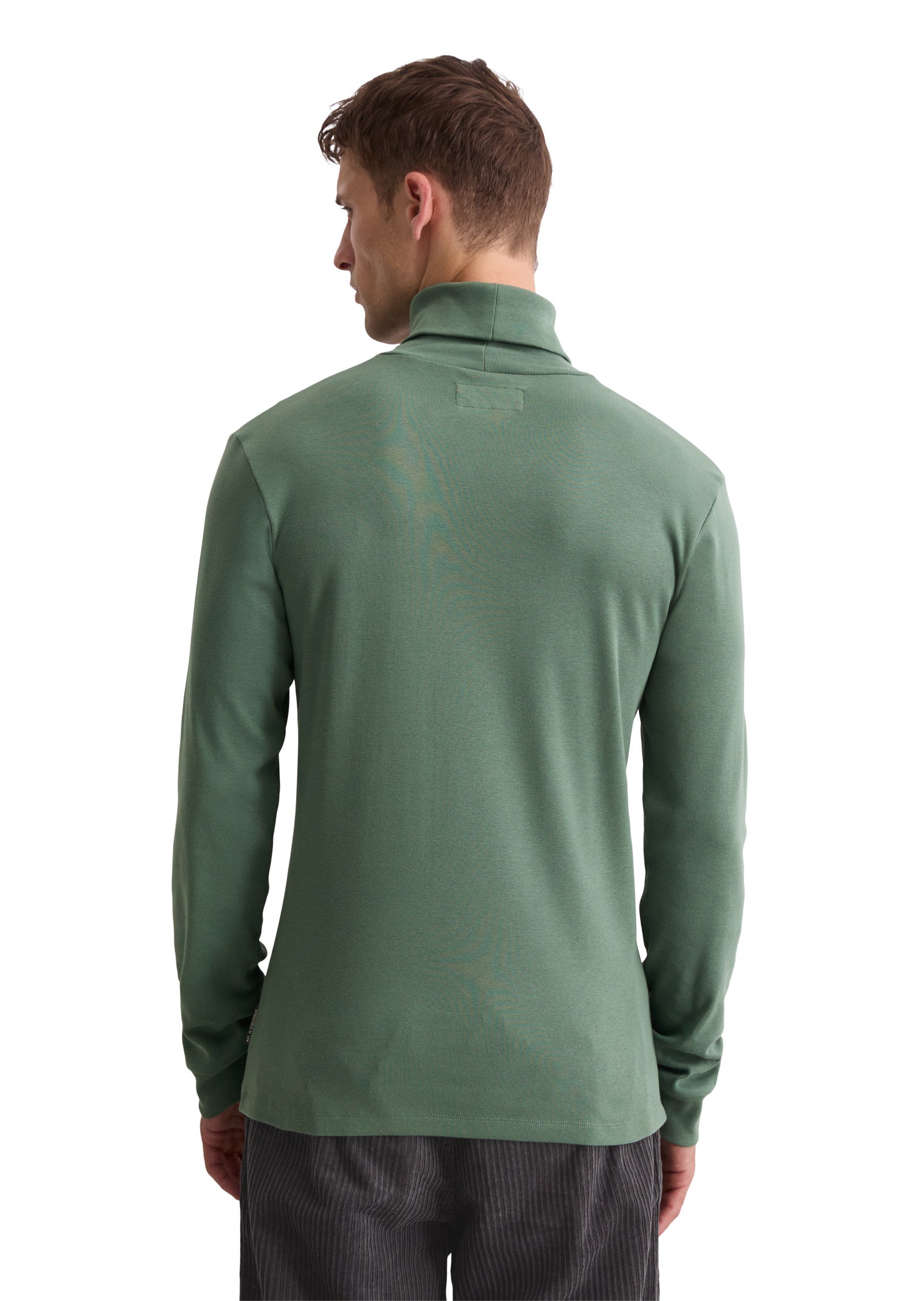 Strickpullover mit Turtleneck - 469-nottingham forest - Grün