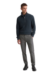 Chinohose Regular Fit - E96-multi/grey melange - Grau
