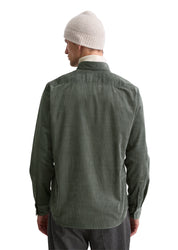 Cordhemd Regular Fit - 451-mangrove - Grün