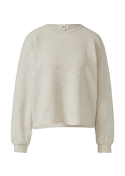 Sweatshirt Relaxed Fit - 81W9-BROWN - Beige