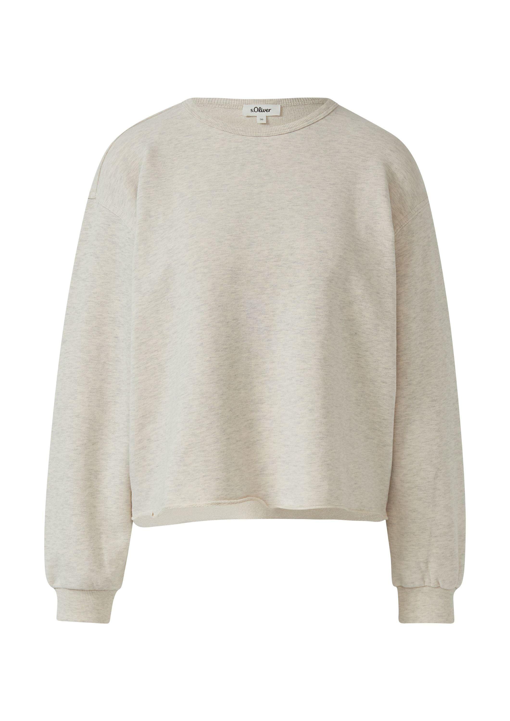 Sweatshirt Relaxed Fit - 81W9-BROWN - Beige