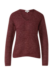 Strickpullover - 3902-RED - Rot