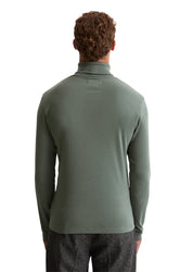 Strickpullover mit Turtleneck - 451-mangrove - Khaki