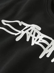 Sweatshirt aus Bio-Baumwolle - Black - Schwarz